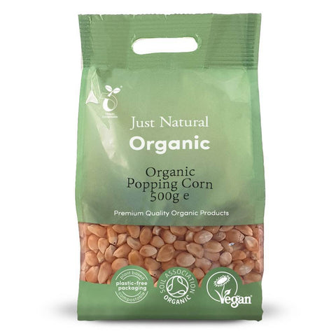 Just Natural Organic Popping Corn 500g
