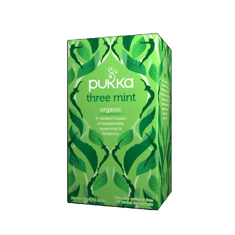 Pukka Organic Three Mint Tea 20 Bags