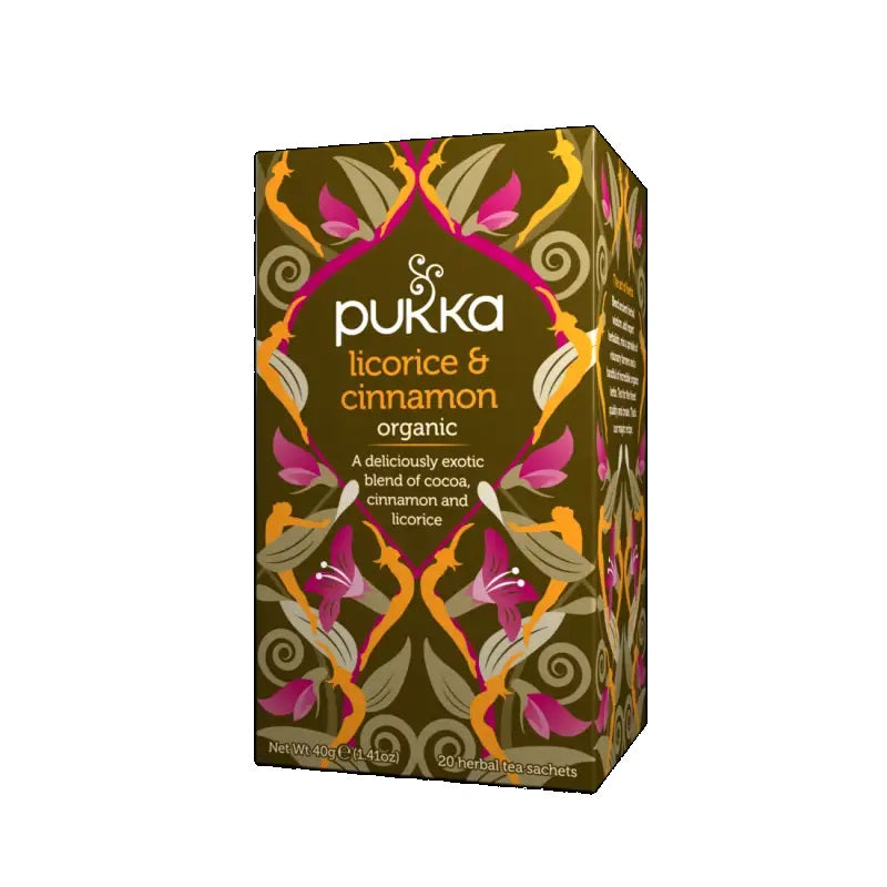 Pukka Organic Licorice & Cinnamon Tea 20 Bags
