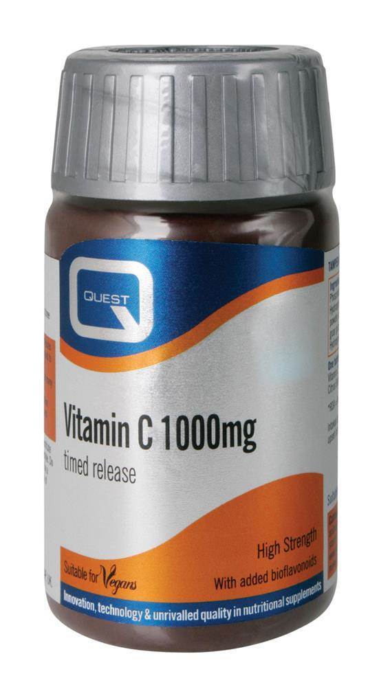 Quest Vitamin C 1000mg Timed Release 60 Tabs