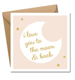 Lainey K Love You to the Moon and Back Card