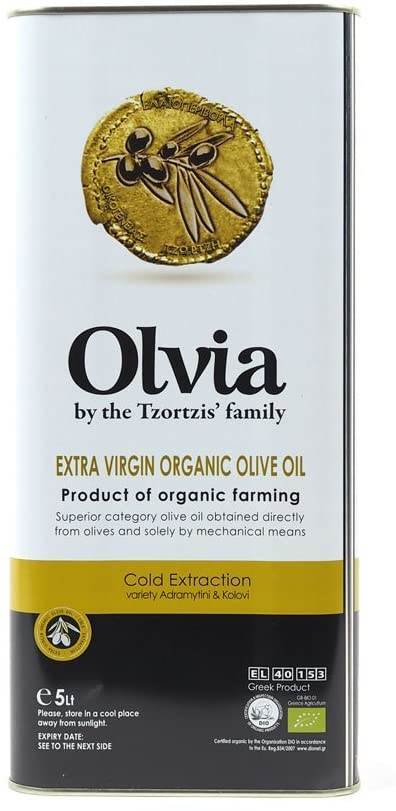 Olvia Extra Virgin Olive Oil 5L