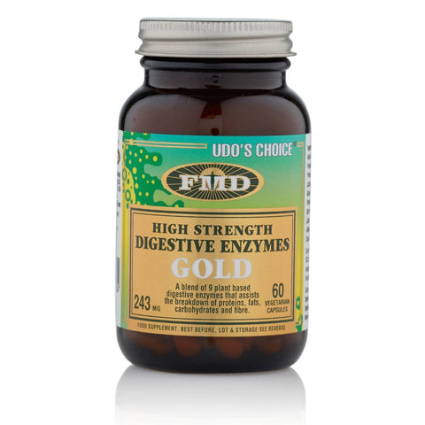 Udo's Choice High Strength Digestive Enzymes Gold 60 Caps