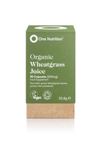 One Nutrition Organic Wheatgrass Juice 90 Caps