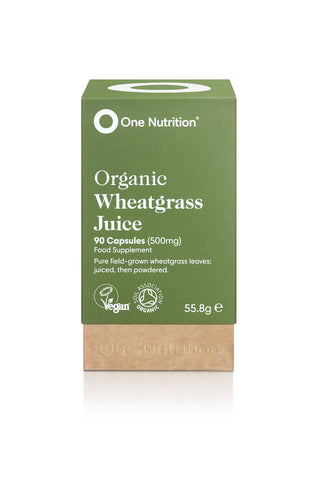 One Nutrition Organic Wheatgrass Juice 90 Caps