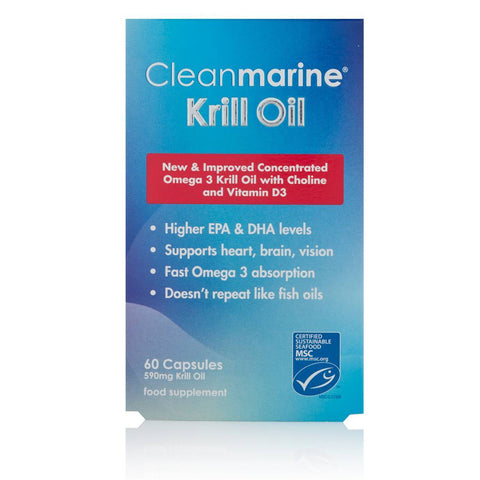 Cleanmarine Krill Oil 60 Caps