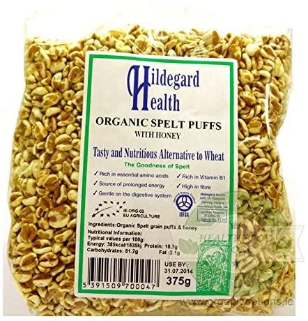Hildegard Health Organic Spelt Puffs with Honey 375g