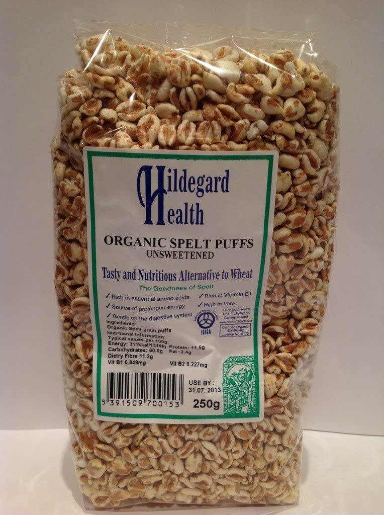 Hildegard Health Organic Spelt Puffs Unsweetened 200g