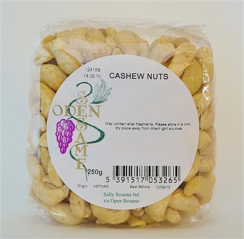 Open Sesame Cashew Nuts 250G