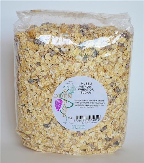 Open Sesame Muesli No Wheat No Sugar 1Kg