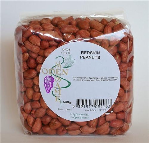 Open Sesame Peanuts Redskin 500G