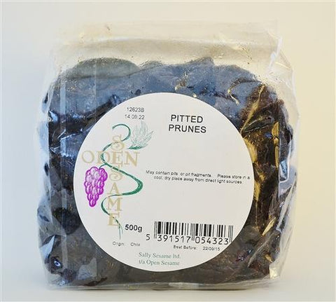 Open Sesame Pitted Prunes 500G
