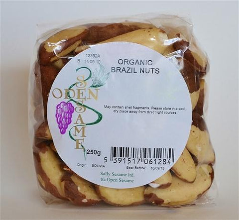 Open Sesame Brazil Nuts Organic 250G