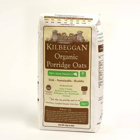 Kilbeggan Organic Porridge Oats 1kg