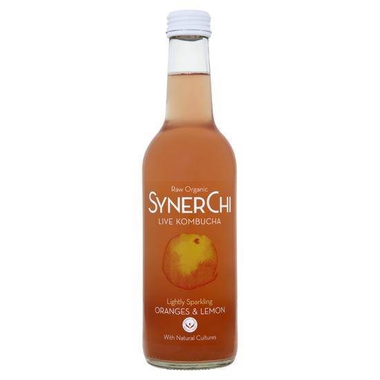 SynerChi Kombucha Oranges & Lemon 330ml