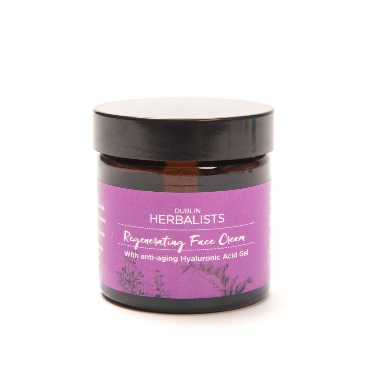 Dublin Herbalists Regenerating Face Cream with Hyaluronic Acid Gel 60ml