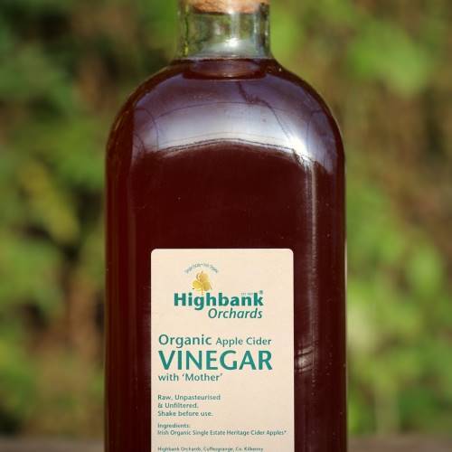 Highbank Organic Apple Cider Vinegar with Mother 1L