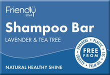 Friendly Soap Natural Shampoo Bar Lavender & Tea Tree 95g