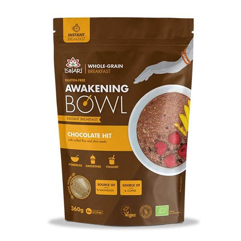 Iswari Organic Awakening Bowl Chocolate Hit 360g