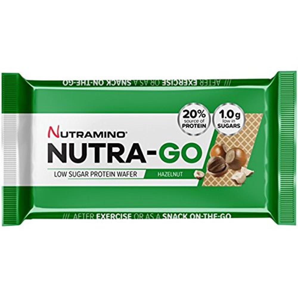 Nutramino Nutra-Go Low Sugar Protein Wafer Hazelnut 39g