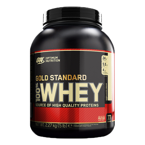 Optimum Nutrition Gold Standard 100% Whey Protien Powder Strawberry 2.27kg
