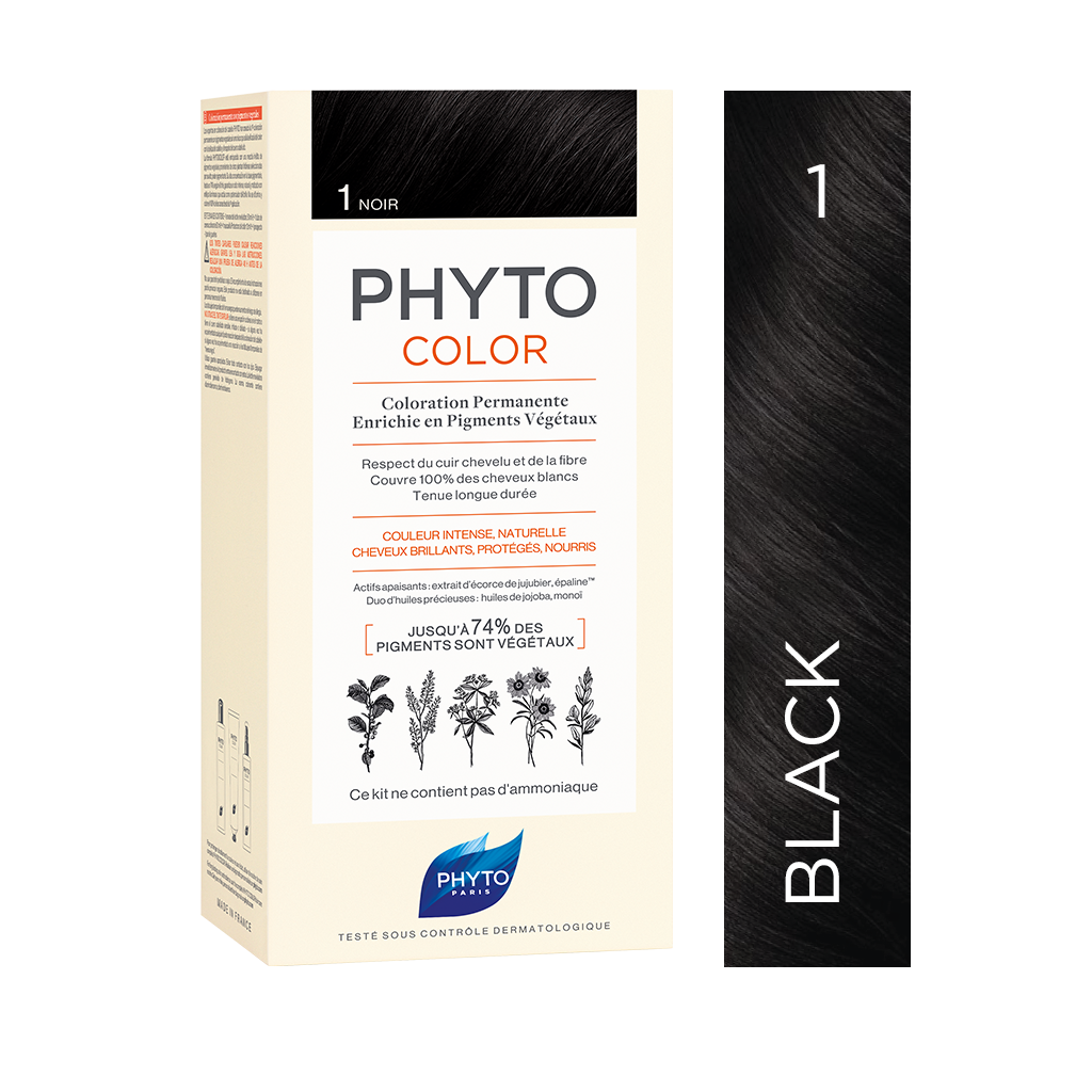 Phyto Phytocolor 1 Noir Black