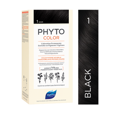 Phyto Phytocolor 1 Noir Black