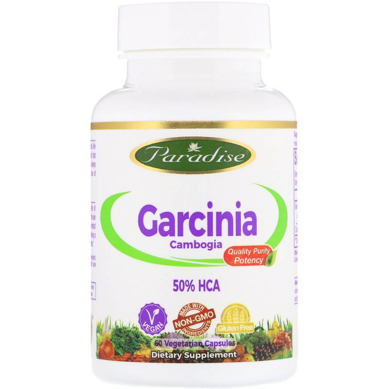 Paradise Herbs Garcinia Cambogia 60 Caps