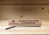 Little Green Shop Stainless Steel Straw & Brush