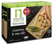 Nairns Gluten Free Flatbreads Rosemary & Sea Salt 150g