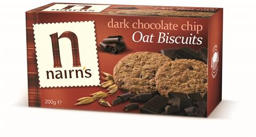Nairns Dark Chocolate Chip Oat Biscuits