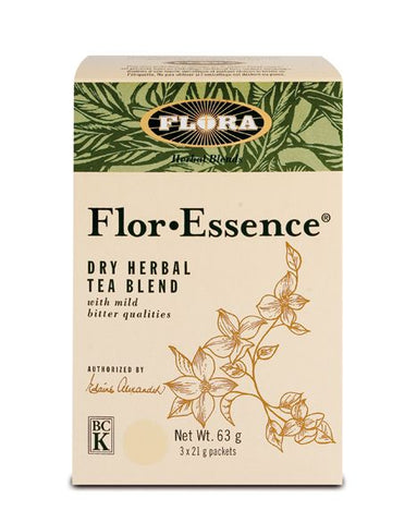 Flor Essence Dry Herbal Tea Blend 3x21g Packets