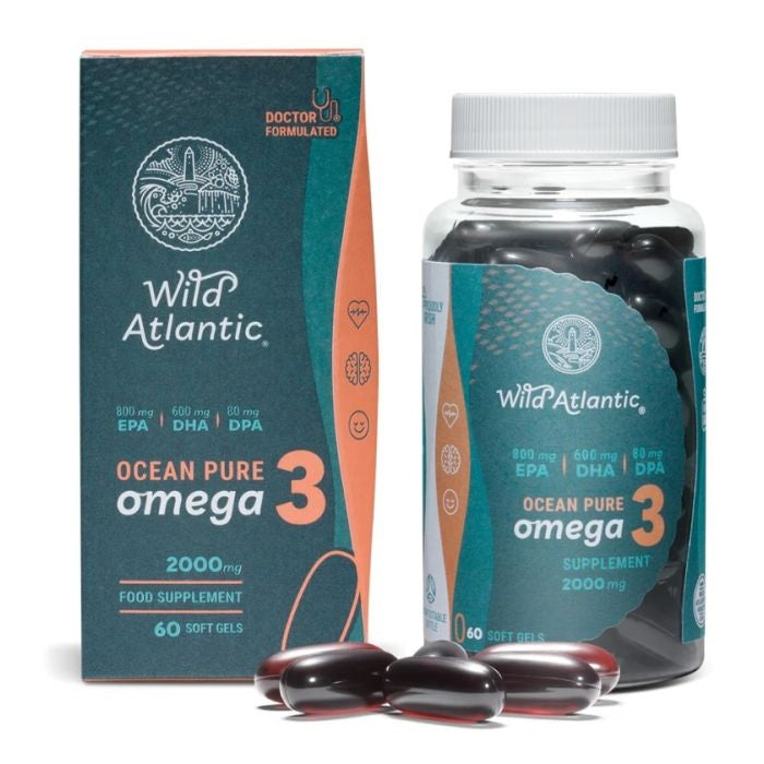 Wild Atlantic Pure Omega 3 60 Soft Gels