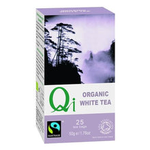 Qi Organic Fairtrade White Tea 25 Bags
