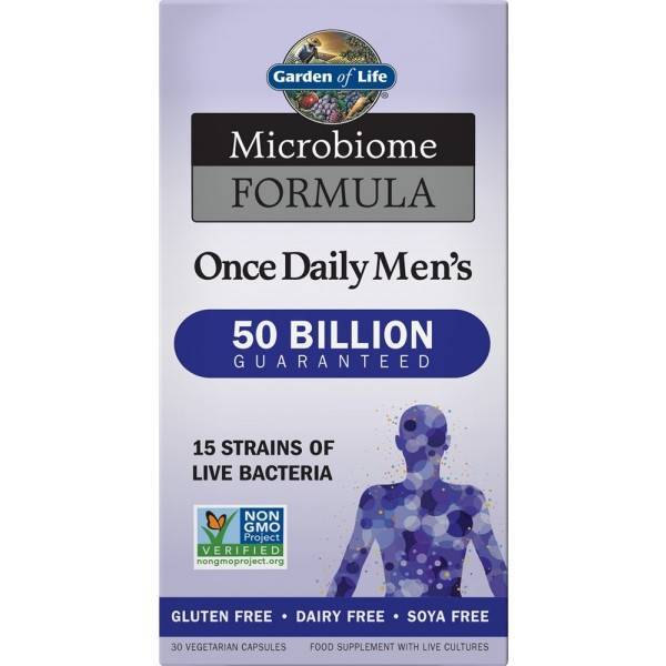Garden of Life Microbiome Formula Once Daily Men's 30 Caps