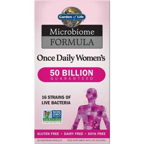 Garden of Life Microbiome Formula Once Daily Women's 30 Caps