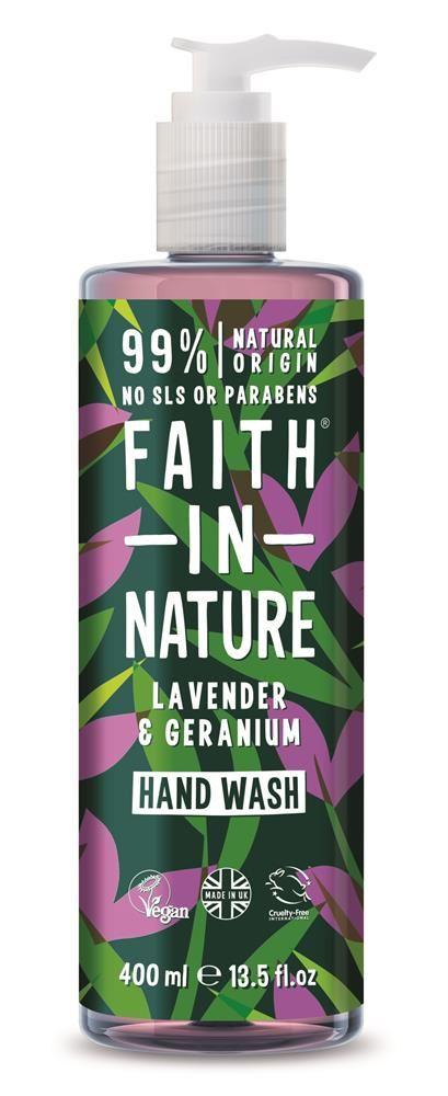 Faith in Nature Lavender & Geranium Handwash 400ml