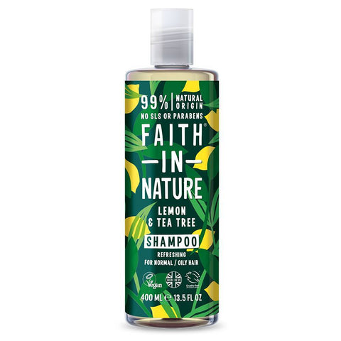 Faith In Nature Lemon & Tea Tree Anti-Dandruff Shampoo 400ml