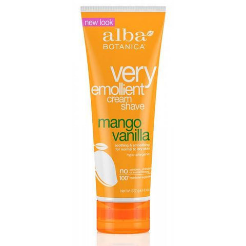 Alba Botanica Shave Cream Mango Vanilla 227g