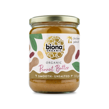 Biona Organic Smooth Peanut Butter 500G