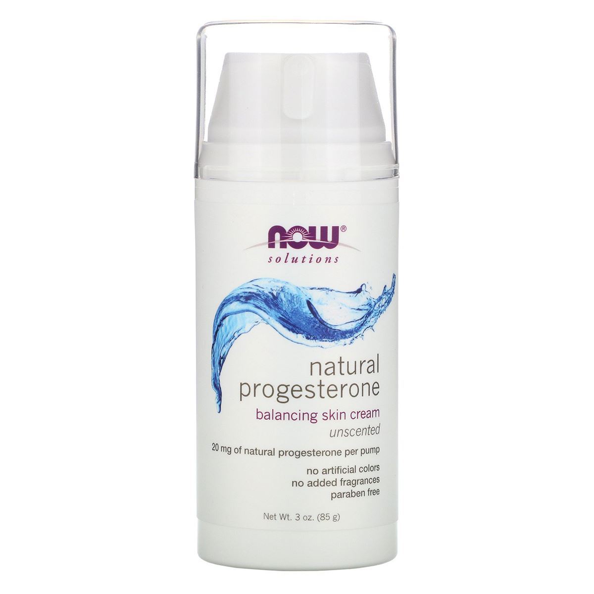 Now Foods Progesterone Skin Cream 85ml