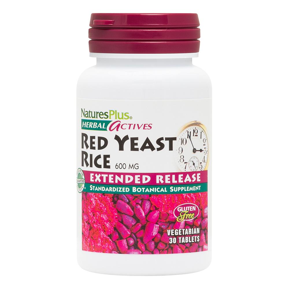 Natures Plus Red Yeast Rice 600mg Extended Release 30 Tabs