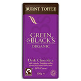Green & Blacks Organic Dark Chocolate & Burnt Toffee 90g