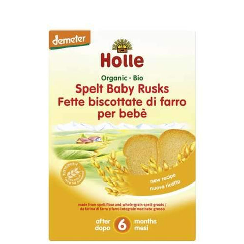 Holle Organic Spelt Baby Rusks 200G