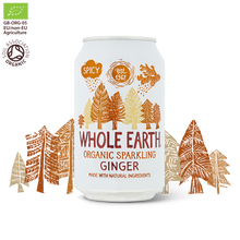 Whole Earth Organic Sparkling Ginger Drink 330ml