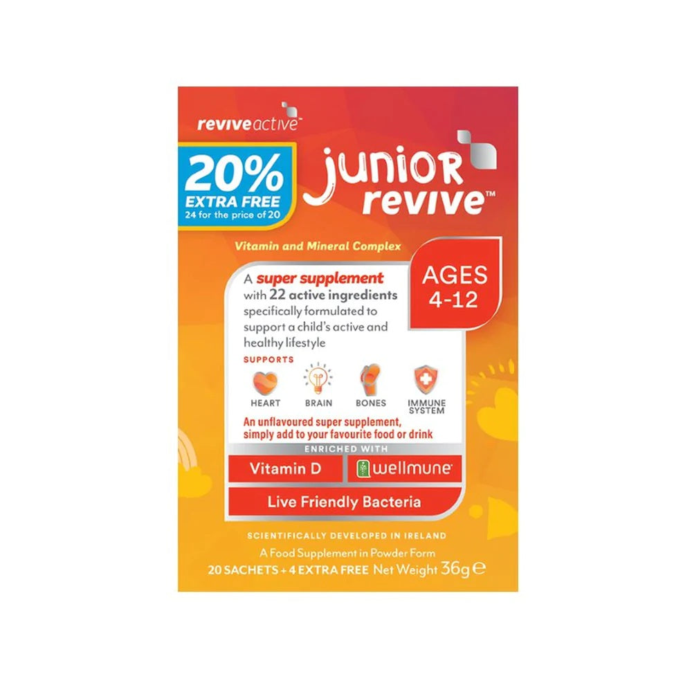 Revive Active Junior 20 Sachets + 20% Extra Free