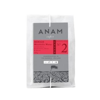 Anam Coffee Mexican Mountain Water Decaf Blend Beans