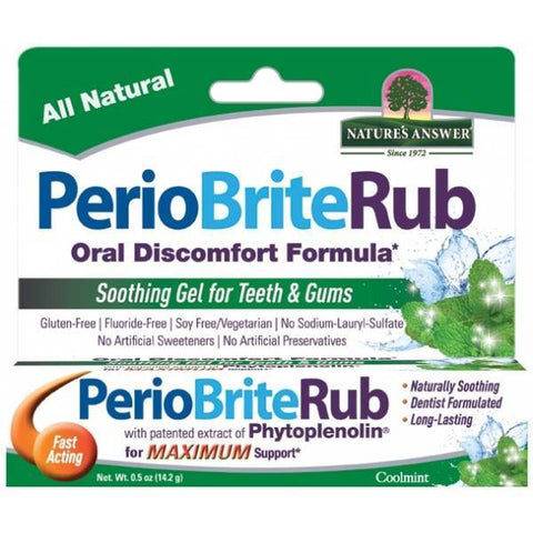 Natures Answer PerioBrite Rub Soothing Gel 14g
