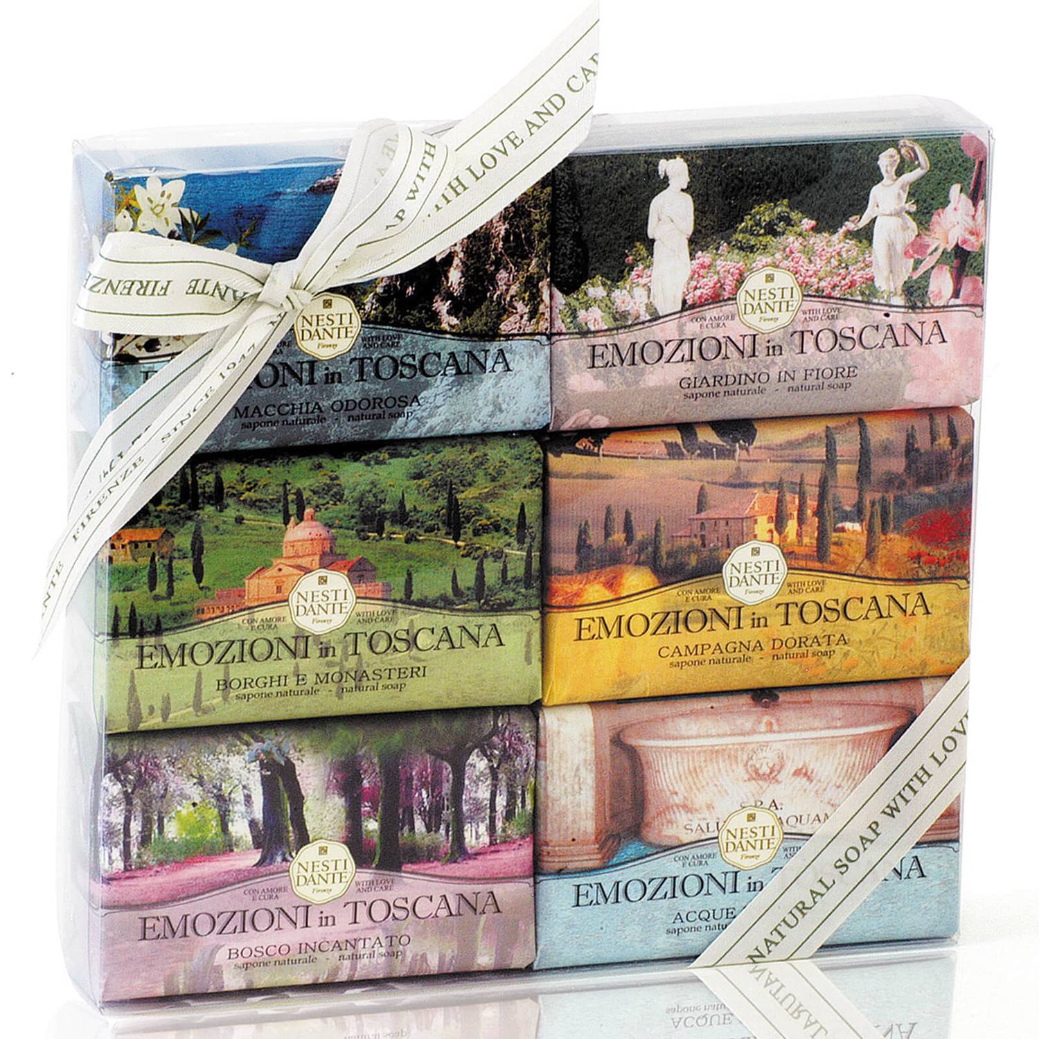 Nesti Dante Emozioni In Toscana Soap Gift Set 6 x 150g