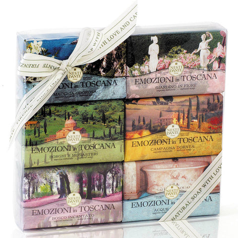 Nesti Dante Emozioni In Toscana Soap Gift Set 6 x 150g
